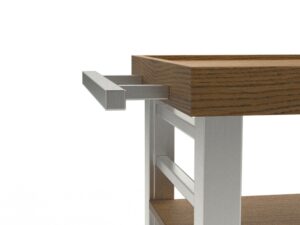 Wooden Serving Trolley