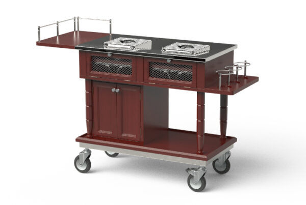 Indoor Royal Flambe Trolley