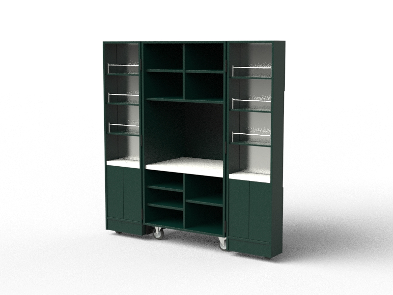 Bar Storage Cabinet