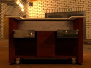 Bar Trolley for Parties