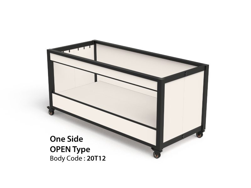20T12_Body_Shape_800X600 Folding Buffet Station One Side Open Type