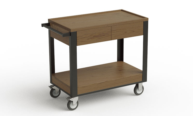 arche-service-trolley-type.B-합성2 Arche Service Trolley for Hotels